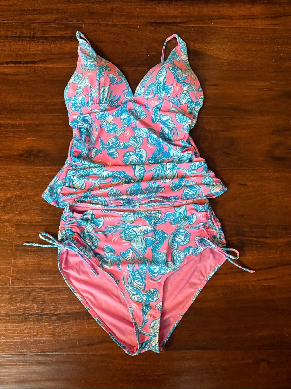 Stella Parker Tankini 2 piece swimsuit size large